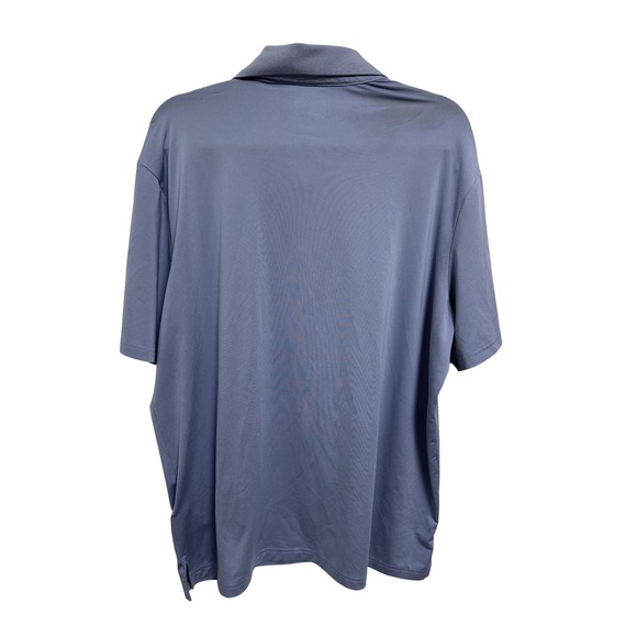 Polo Ralph Lauren Performance Polo Shirt Mens Large Classic Fit Blue Grey Pony - Picture 4 of 5